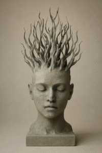 مجسمه اندیشه سبز