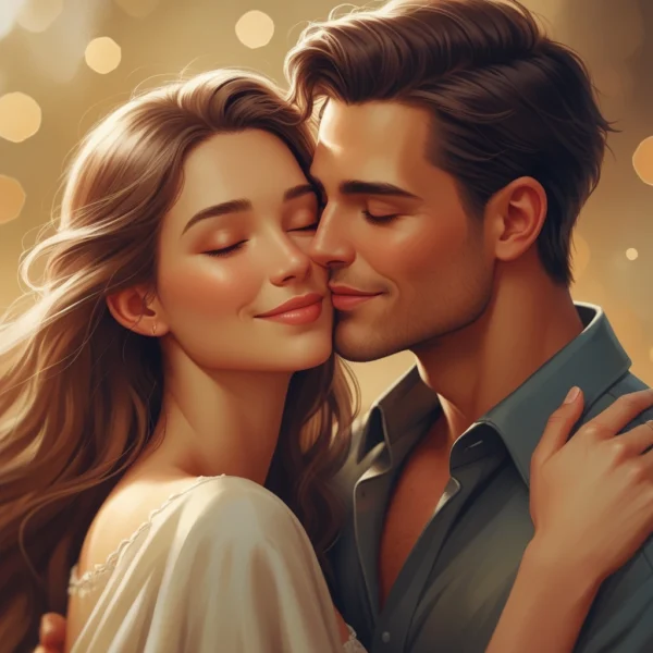 مجسمه بوسه عشق